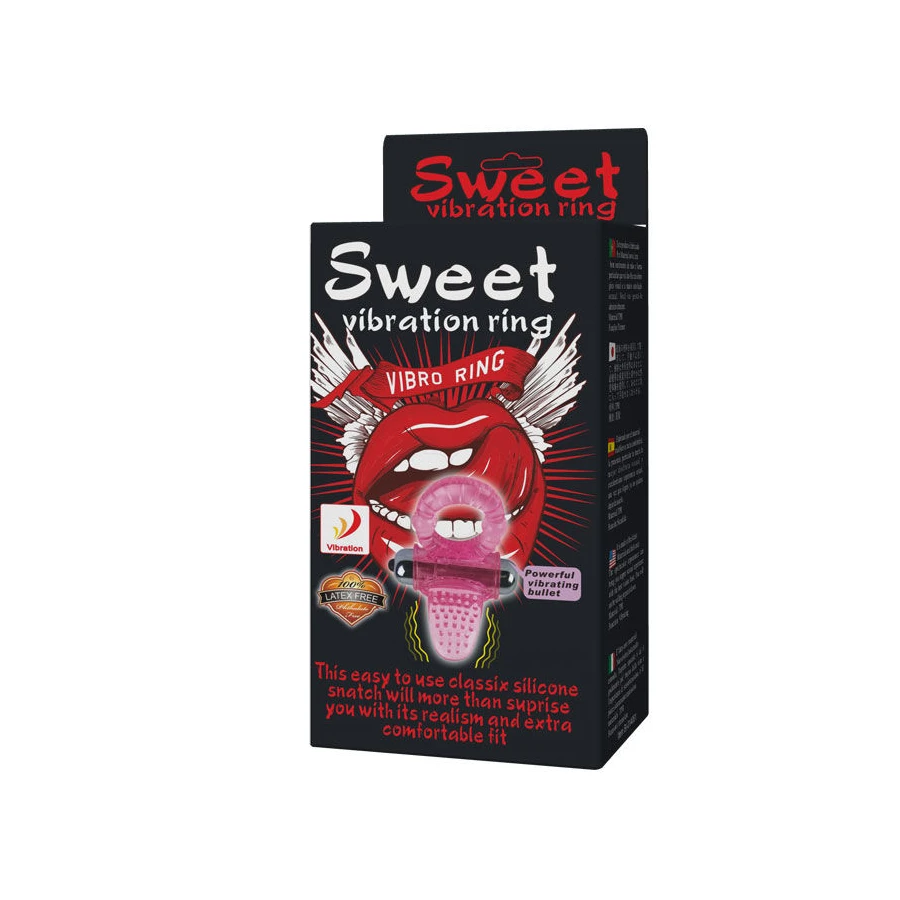 BAILE - ANELLO DOLCE ABS 10 RITMI ANELLO VIBRATORE PENE ROSA